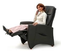 K&ouml;rpergerecht Sitzen im Fitform Ma&szlig;-Sessel Modell 296