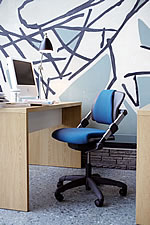 Der wendige und leicht einstellbare B&uuml;rostuhl Hag H03 (Modell 330)