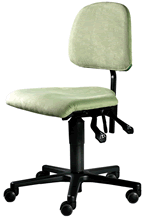Leitnervario ist ein wendiger und flexibler B&uuml;rostuhl. Die Abbildung zeigt die Ausf&uuml;hrung mit ergonomischem Standard-Sitzpolster.
