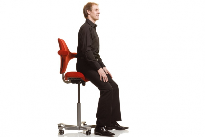 Bürostuhl Håg Capisco, erhöhte Sitzposition