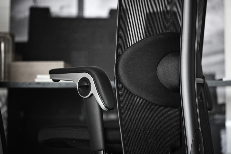 Bürodrehstuhl Håg Inspiration, Detail Rückenlehne