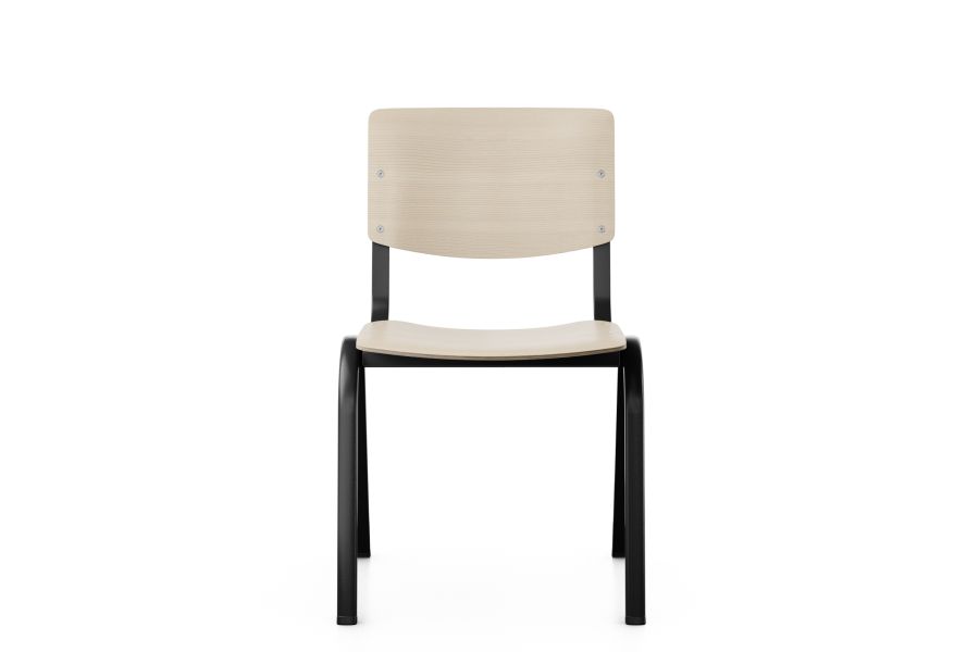 Konferenzstuhl Hag Celi, Modell 9200, Sitz und Rückenlehne aus Holz