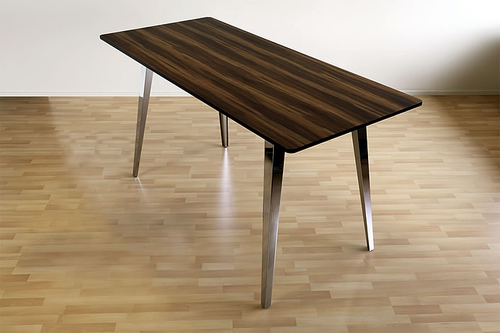 Besprechungstisch-Stehtisch Ergon Conference in chrom