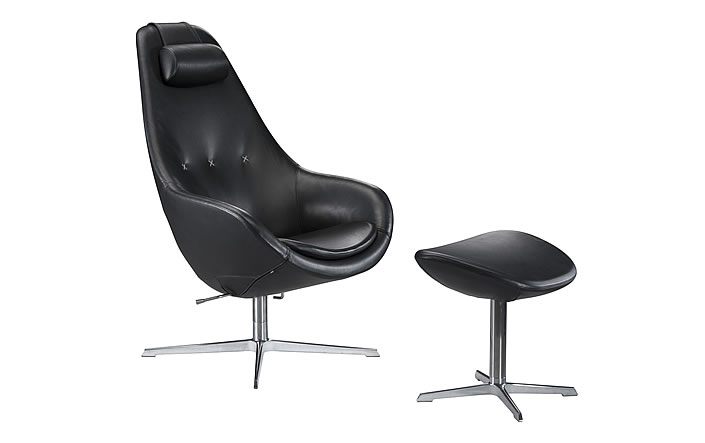 Varier Kokon Ruhesessel mit Hocker