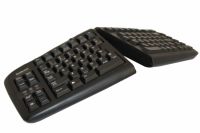 Goldtouch Adjustable V2 ergonomische, teilbare und schrägstellbare Tastatur Die geteilte Goldtouch Adjustable Tastatur kann sowohl im horizontalen wie auch im vertikalen Winkel eingestellt werden.