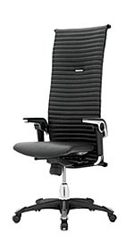 zur Produktbeschreibung Håg Executive Ergonomischer Bürostuhl HAG H09 Excellence Modell 9330 mit hoher Rückenlehne und mehrfach verstellbaren Armlehnen. Die Lenden- und Nackenkissen können für perfekten Komfort in der Höhe verstellt werden.