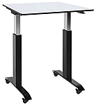 Ergon mobiles Tischgestell Mini Green 1 Das höhenverstellbare Tischgestell Ergon Mini Green 1 ist platzsparend und mobil. Handverstellung mit Gasfederlift von 76 - 122 cm (Höhe ohne Tischplatte).